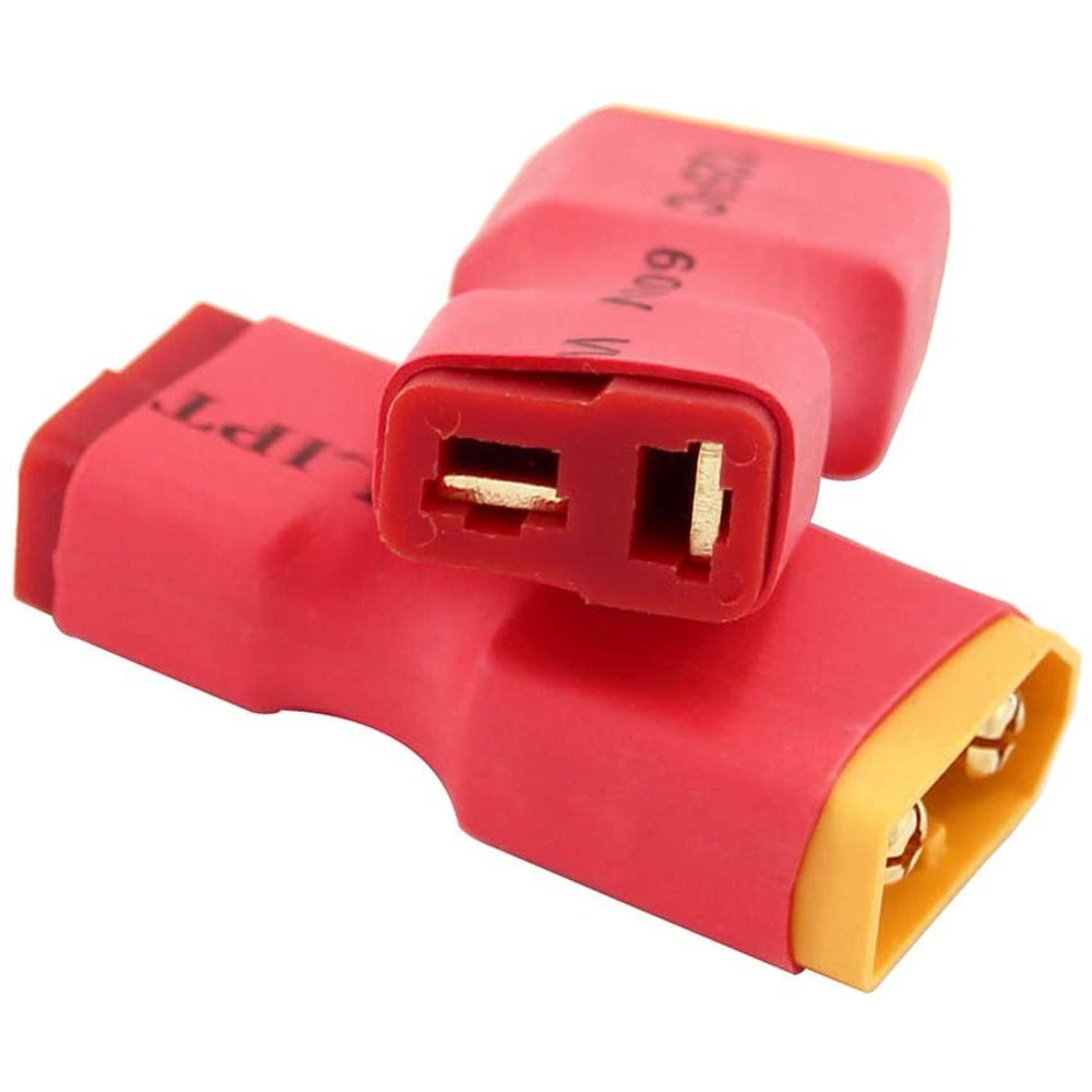 Deans T Plug Female to XT-60 Male Converter Connector Adapter Lipo Battery ESC