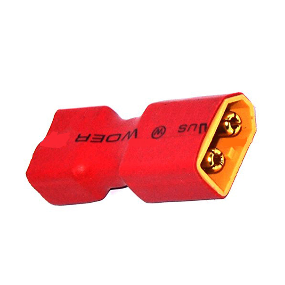 3-Pack Male EC3 To Female EC2 Connector Adapters For Lipo Batteries (No Wire)