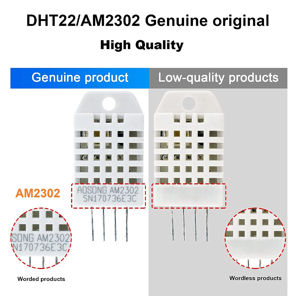 DHT22 AM2302 Temperature sensor and humidity sensor