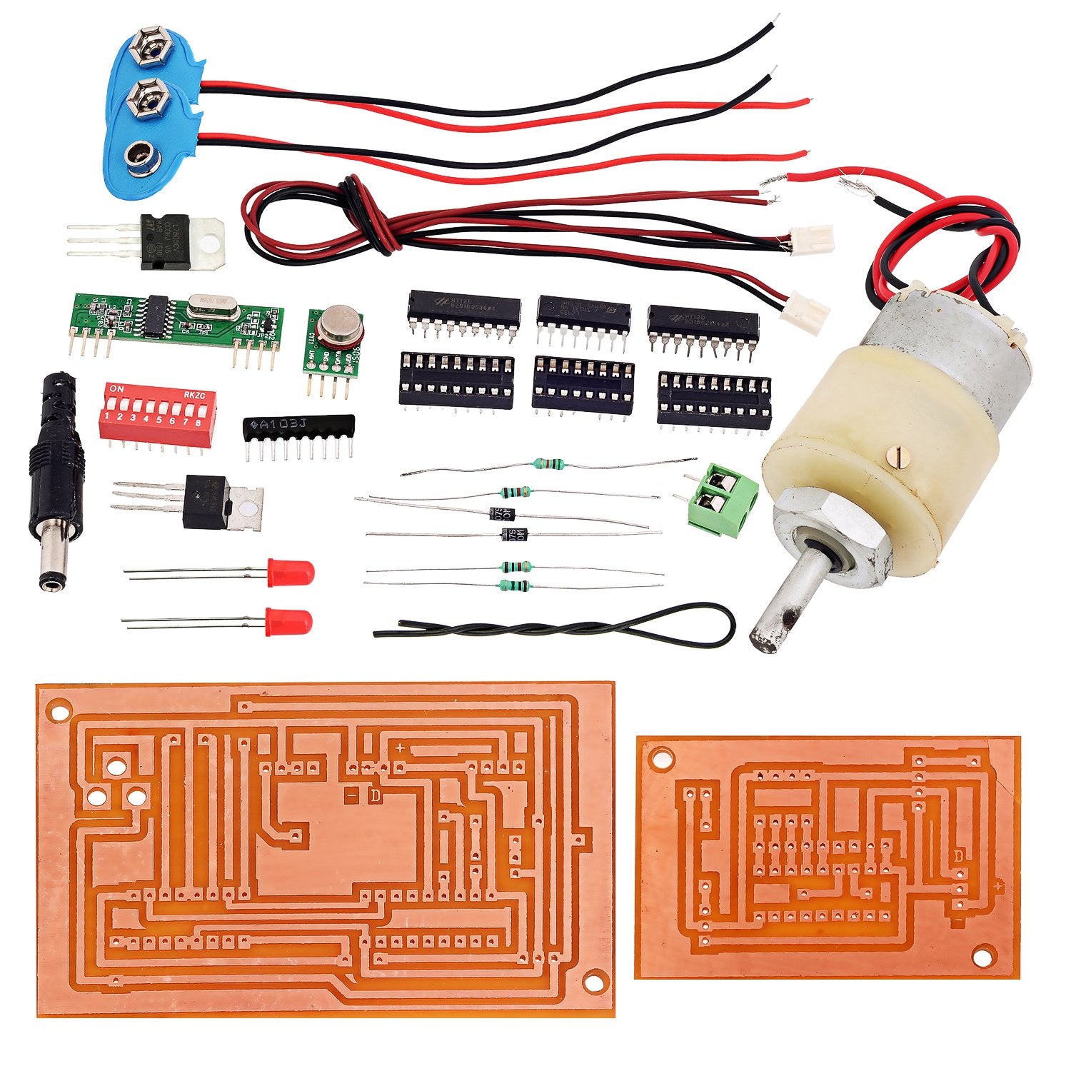 Wireless Direction Control of DC Motor