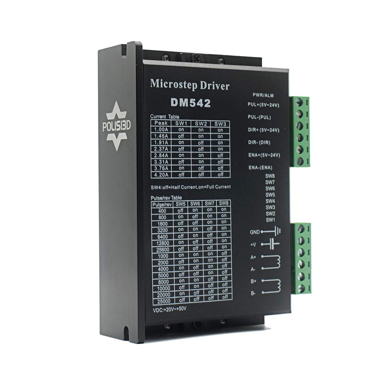 Micro Step Icon Microstep DM542 Digital Stepper Motor Driver for Precise Control