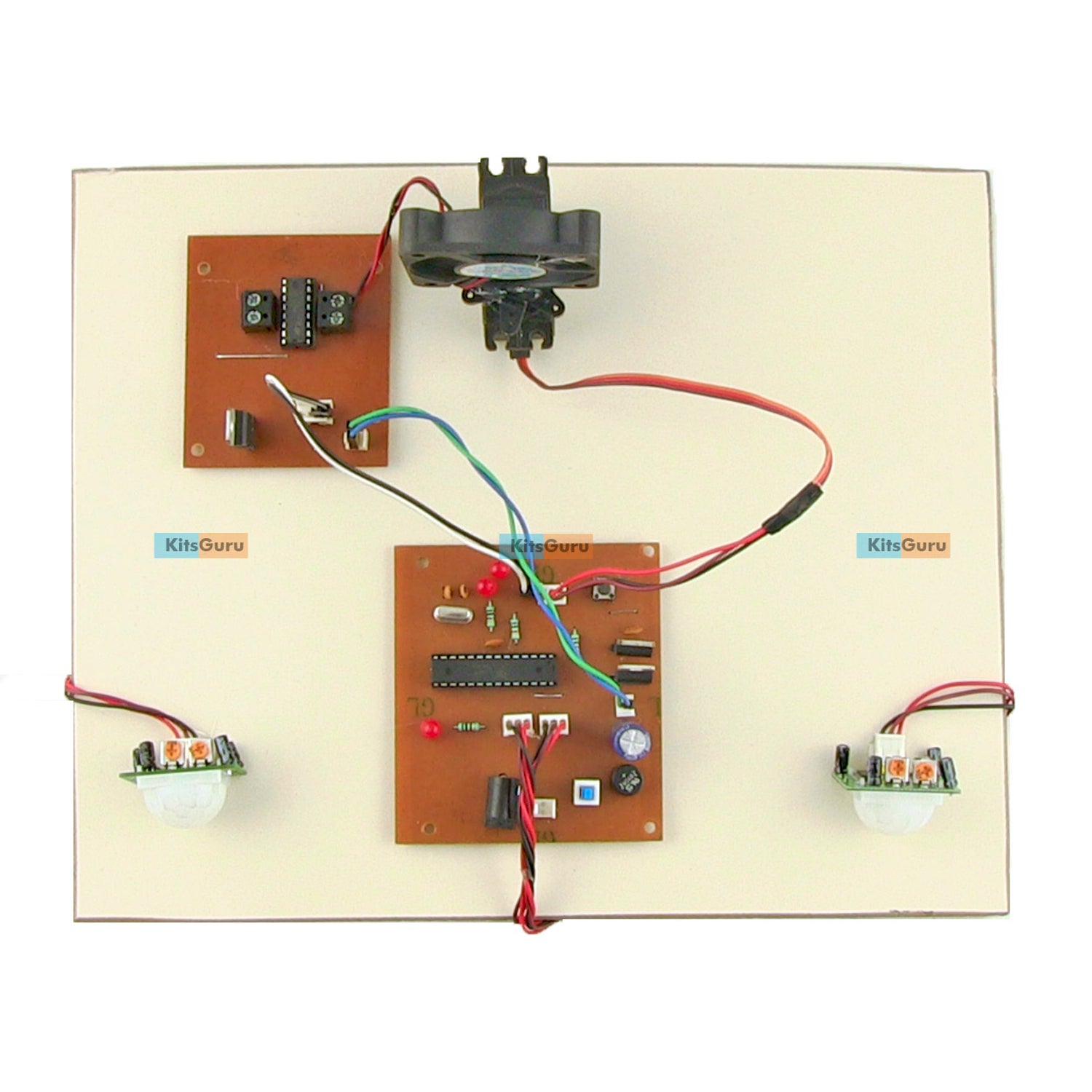 KitsGuru DIY Project Smart Fan - A Human Tracking Fan