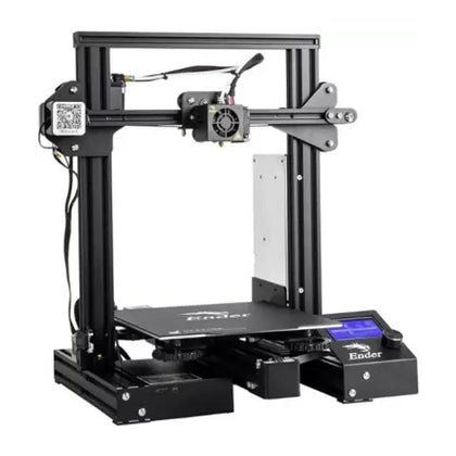 Ender-3 3D printer DIY Kit V-slot Large Size I3 mini printer 3D Continuation Print power 110C add glass for hotbed Creality 3D