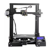 Ender-3 3D printer DIY Kit V-slot Large Size I3 mini printer 3D Continuation Print power 110C add glass for hotbed Creality 3D