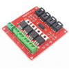 Four Channel 4 Route MOSFET Button IRF540 V2.0 + MOSFET Switch Module