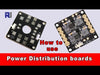 Matek Mini Power Hub Power Distribution Board PDB with BEC 5V & 12V for FPV