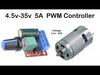 5A 4.5V-35V DC Motor PWM Speed Regulator