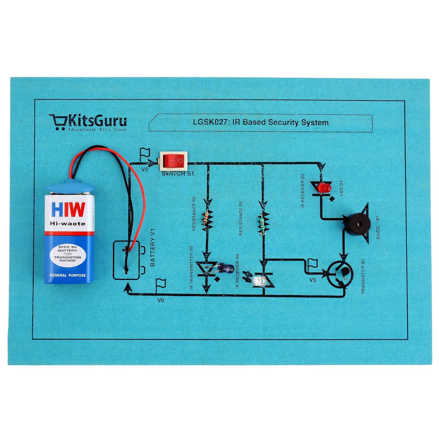 IR Based Security System READY TO USE - Main Image