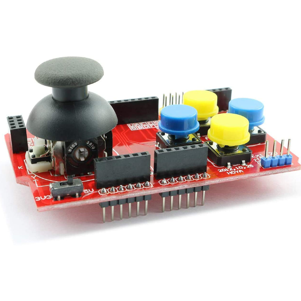 Arduino Joystick Shield: Elevate Project Control with Precision