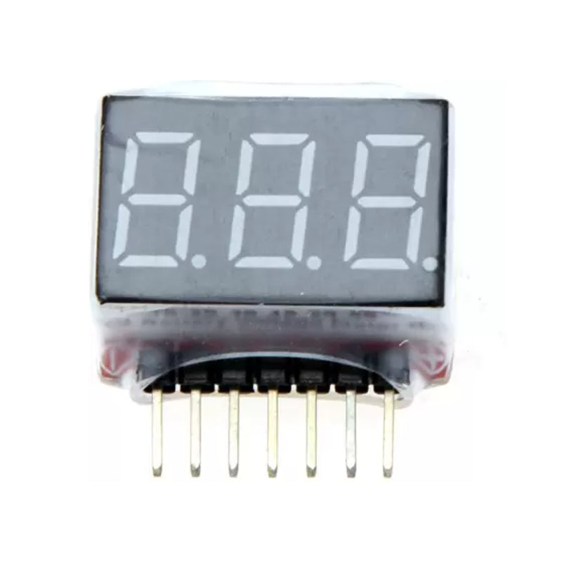 3NH® 1-8s Lipo Battery Voltage Tester, RC Li Battery Low Voltage Alarm