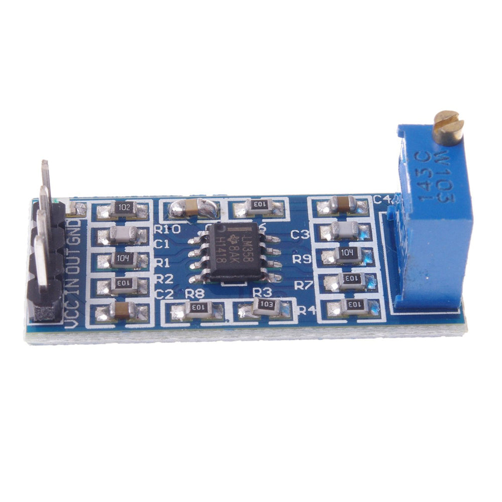 Operational Amplifier Module LM358 Gain Amplification Operational Amplifier Module