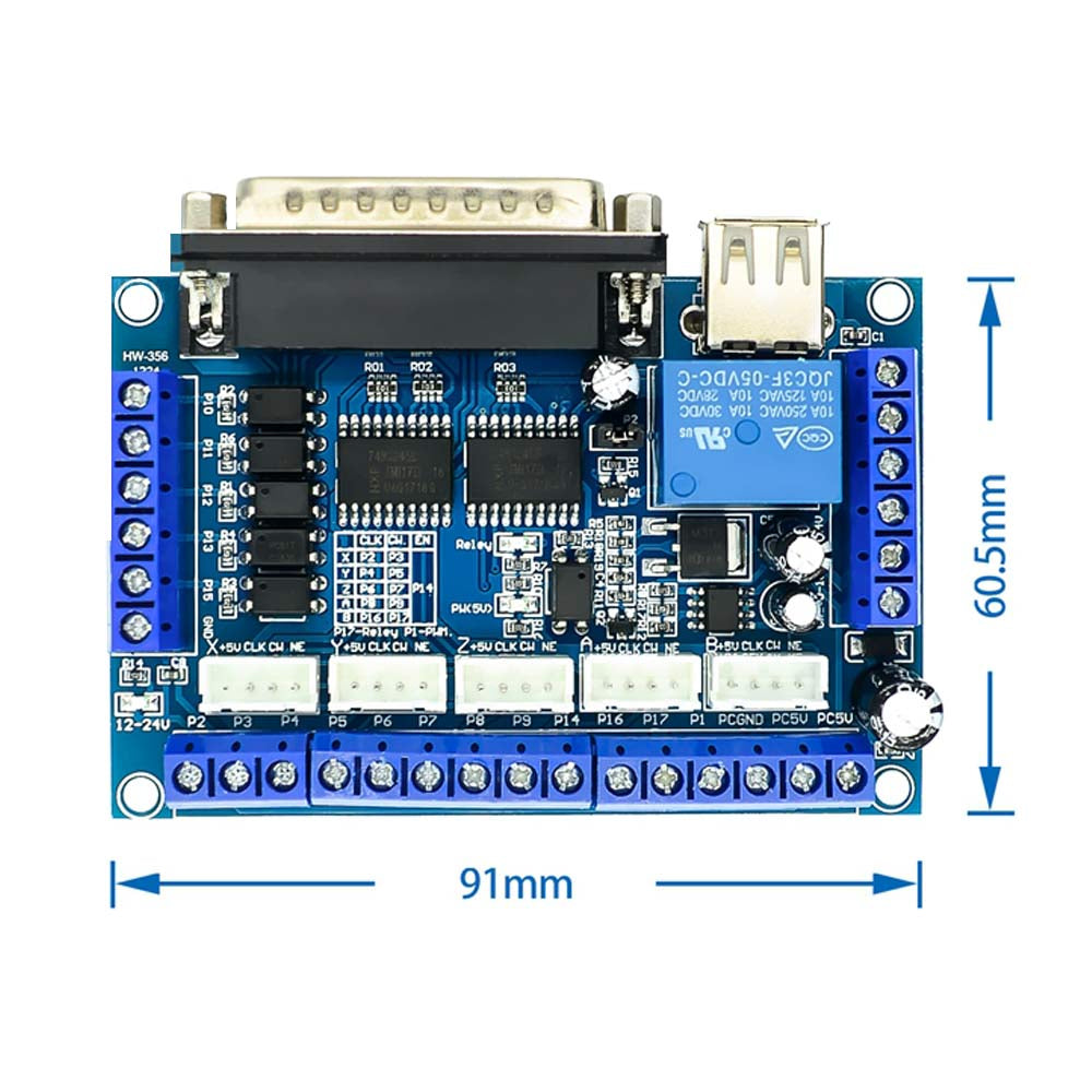 ASIX AX99100 Chipset LinksTek PCIe Parallel Port Card – 1-Port DB25 LPT ...