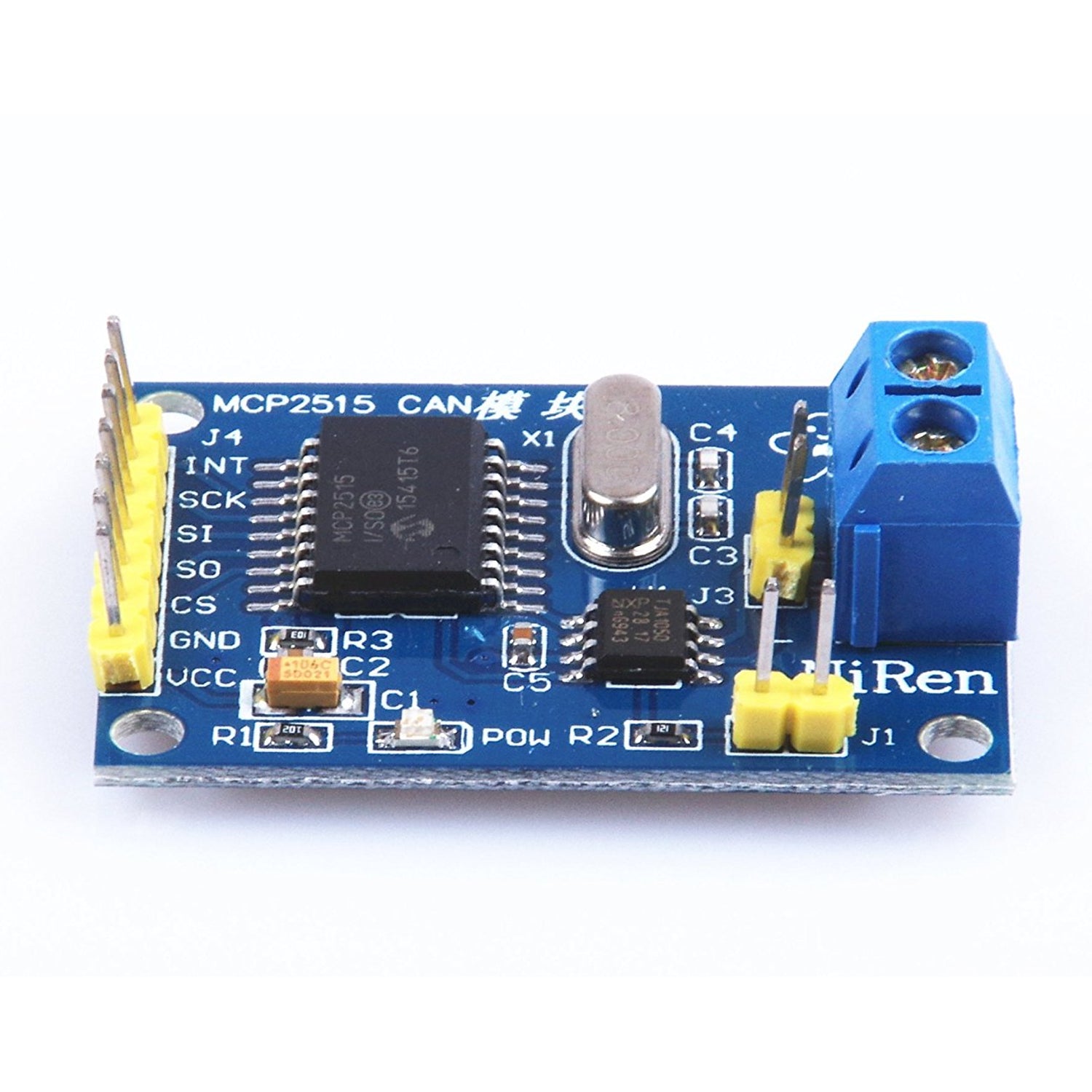 Can Module Pin Arduino MCP2515 CAN Bus Module TJA1050 Receiver SPI Module @KitsGuru