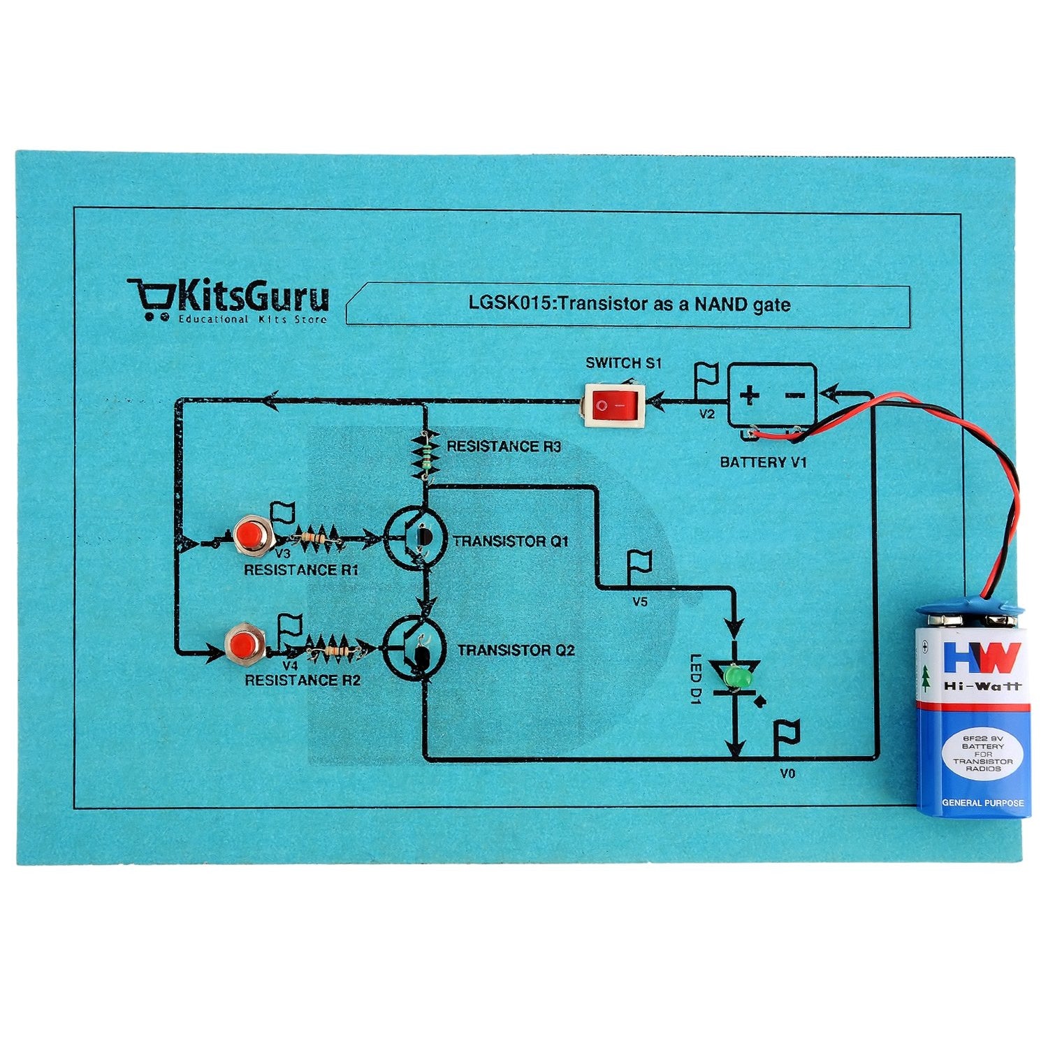 Nand Gate Clock Generator Circuit Scheme