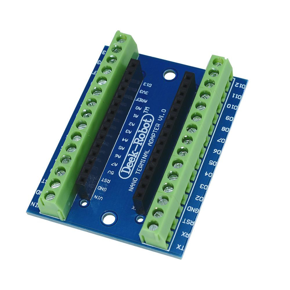 Nano Terminal Adapter for the Arduino Nano V3.0 AVR ATMEGA328P-AU Module Board