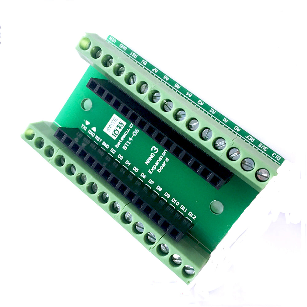 Nano Terminal Adapter for the Arduino Nano V3.0 AVR ATMEGA328P-AU Modu