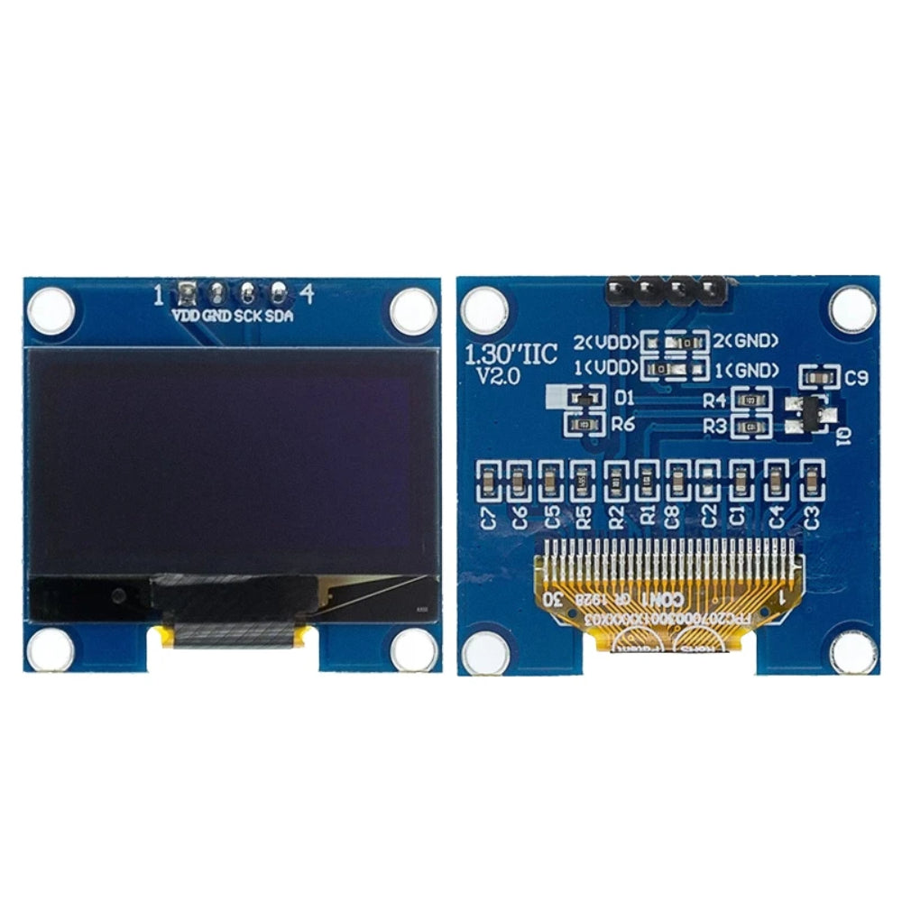 Arduino Rtc 2 Pantallas OLED 0.96 128x64 - SPI/IIC, Azul, Para Arduino Y Proyectos Electrónicos, 7 Pines Módulo SPI IIC Azul Arduino Rtc 2 Pantallas OLED 0.96 128x64 - SPI/IIC, Azul, Para Arduino Y Proyectos Electrónicos, 7 Pines Módulo SPI IIC Azul