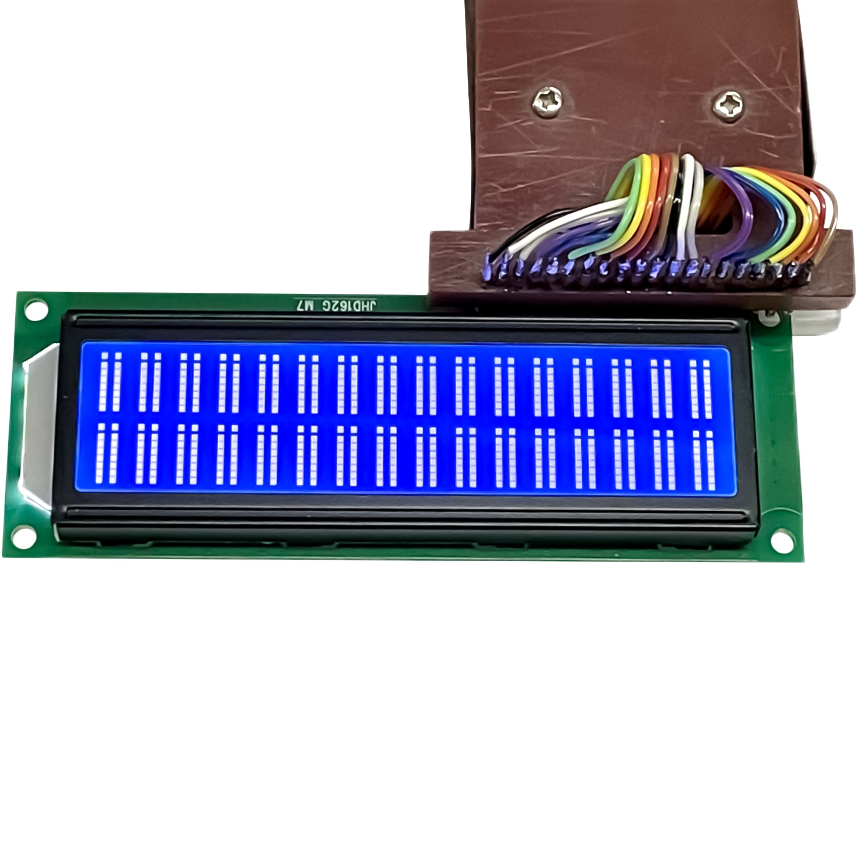 Original 16x2 JHD Blue Jumbo Character LCD Display