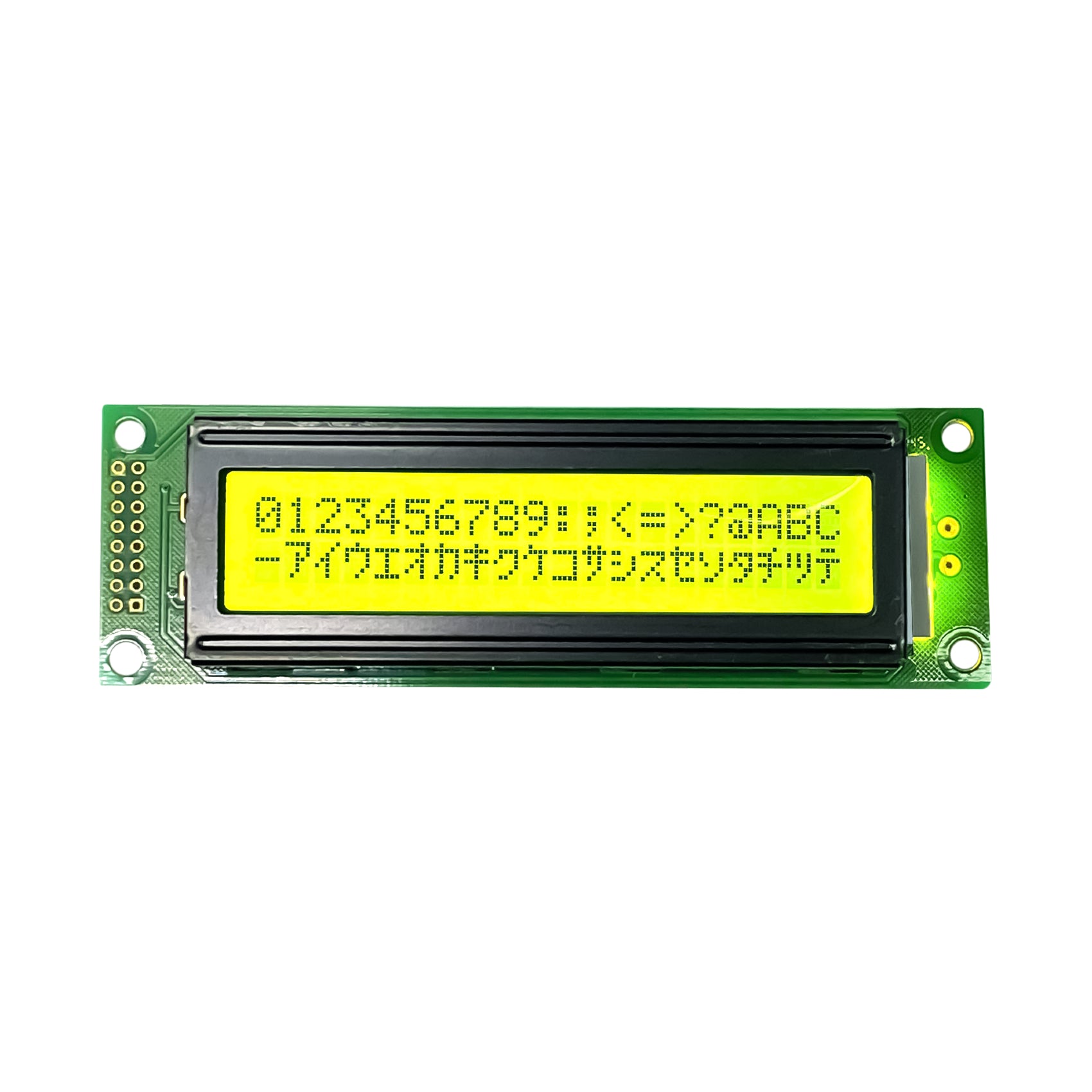 Original JHD 20x2 Character LCD Display with Yellow Backlight
