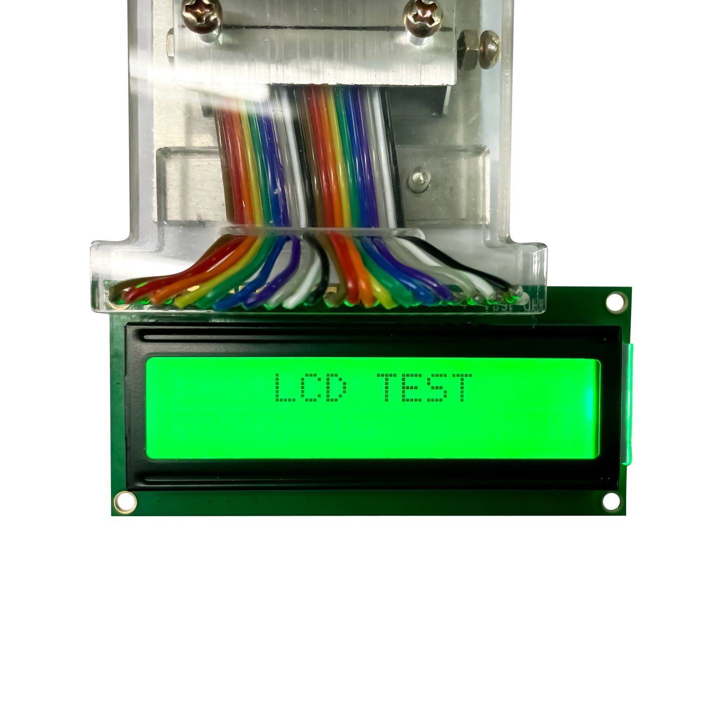 16×2 1602 JHD Original LCD Display with Green Backlight