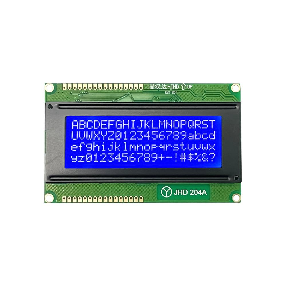 Original JHD 20x4 Character LCD Display with Blue Backlight