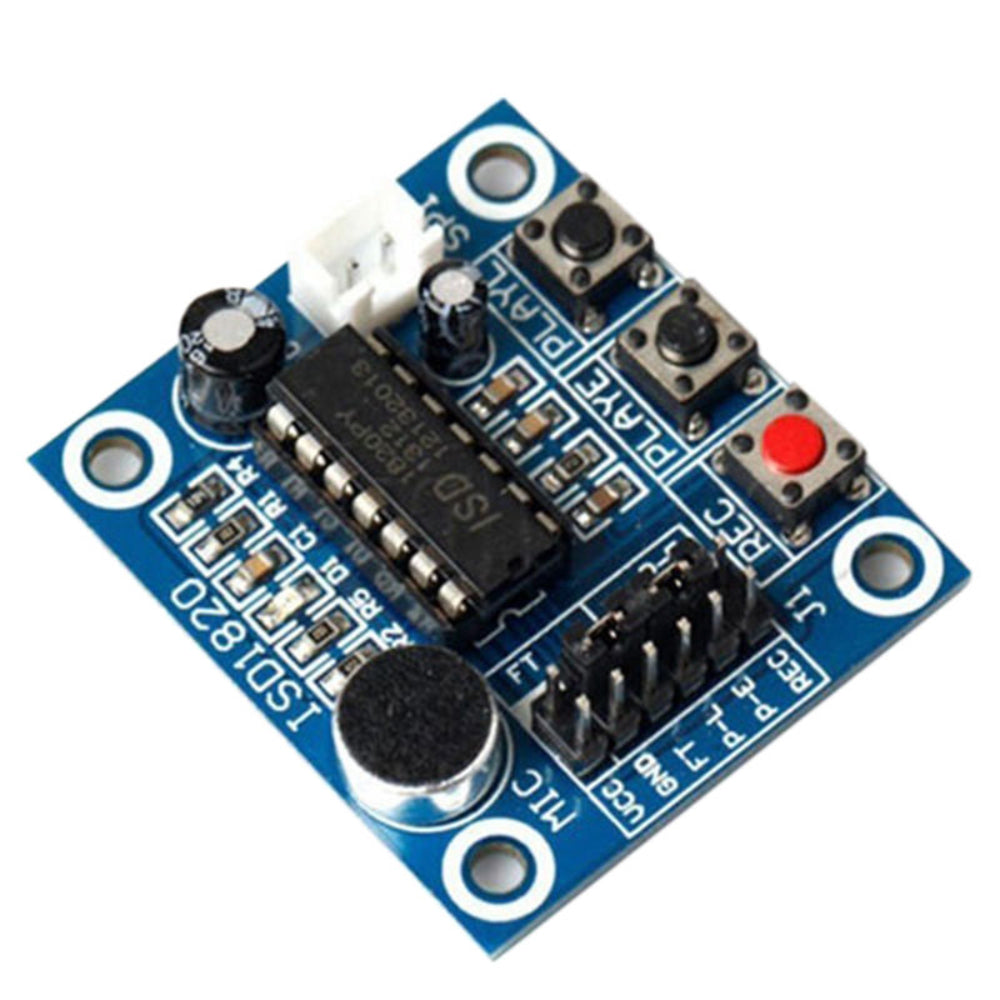 ISD1820 Voice Recording Module with Capture and Play Sounds