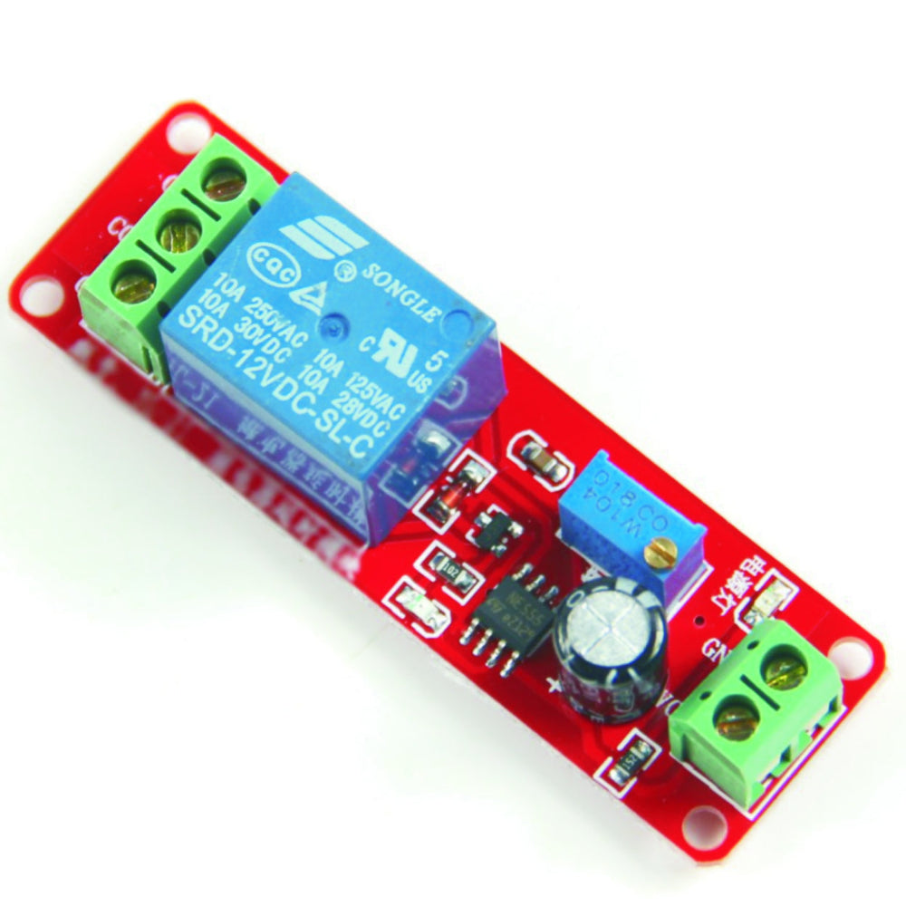 NE555 DC 12V Digital Delay Module - Time Delay Switch