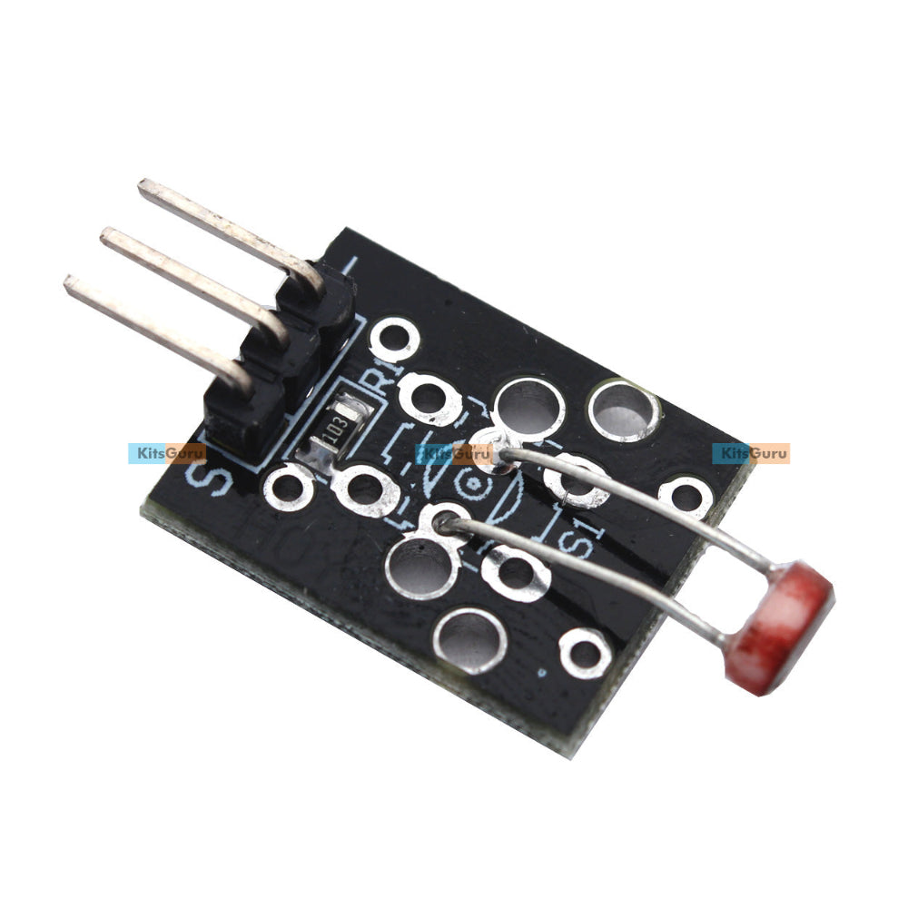 Photosensitive Resistor LDR Light Sensor Module for Arduino : kitsGuru