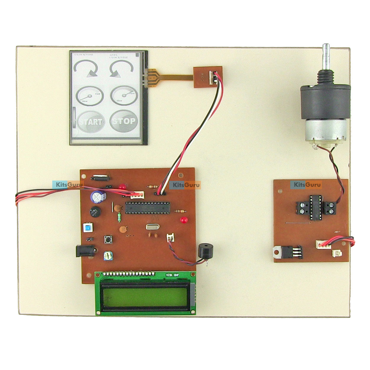 Buy Now : DIY Touch Screen Control DC Motor @KitsGuru