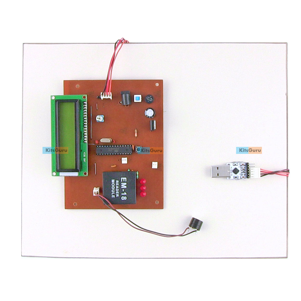 Buy Now DIY RFID Based Electronic Passport KitsGuru   Products LGEC151 RFID Based Electronic Passport 