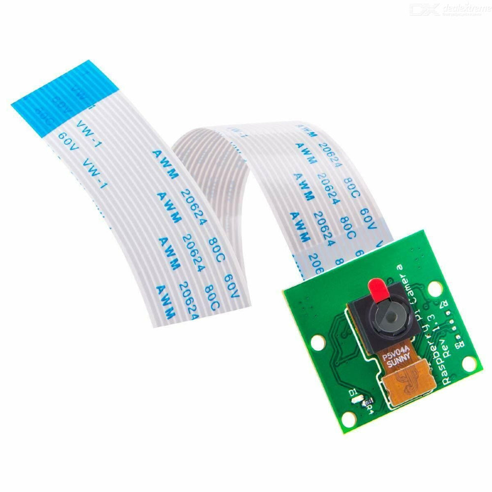 Usb 5mp Camera Raspberry Pi Buy 5MP Raspberry Pi Camera Module Rev 1.3 with Cable @KitsGuru