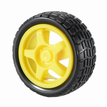 High-grip 65×26mm tyre for robotics and robo track