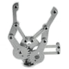 Robotics gripper metal claw front view