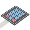 4x3 Matrix 12 keys Membrane Switch Keypad