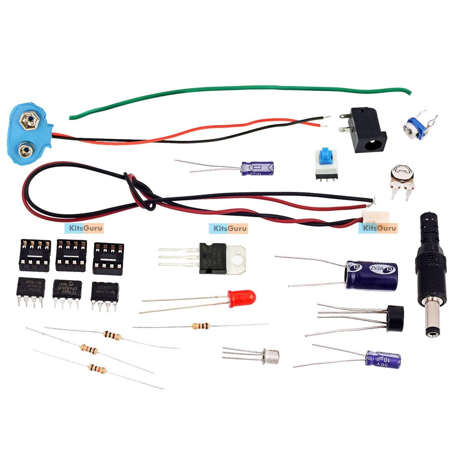 Build you own Digital Thermometer using our DIY Kit Circuit Diagram