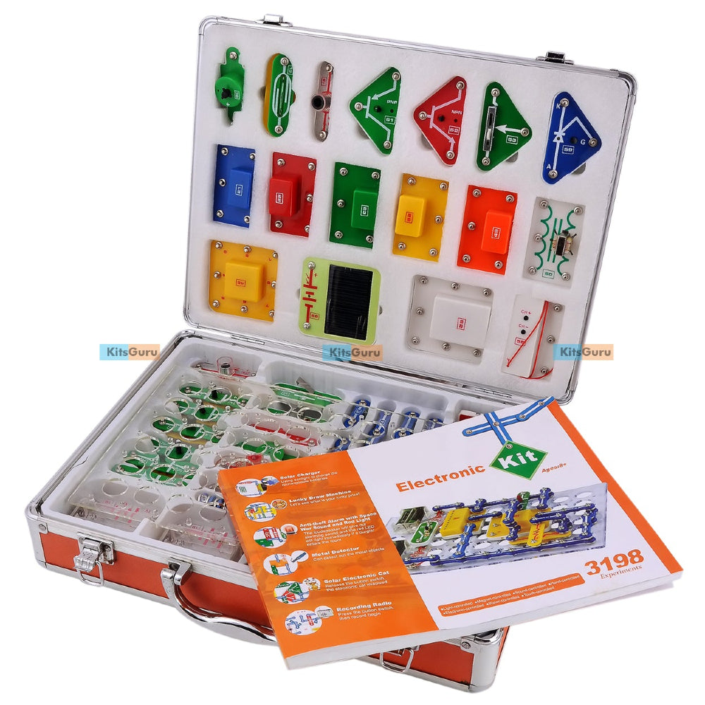 Buy SNAP Together Electronic STEM Kit With 3198 Experiments Science Toys  KitsGuru