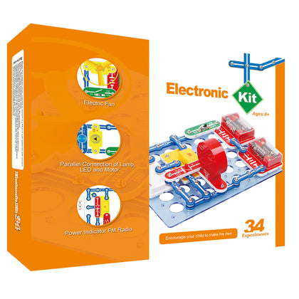 34 Experiments SNAP Circuits STEM Electronics Kit | KitsGuru