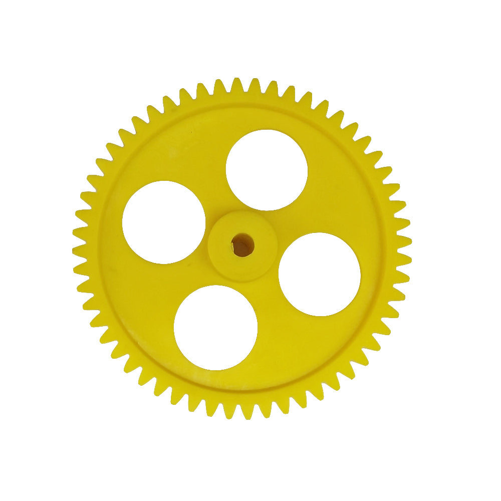 Thick Plastic Spur Gear - 56 Teeth - 86mm Dia - 12mm Width -  6mm Centre Hole Dia
