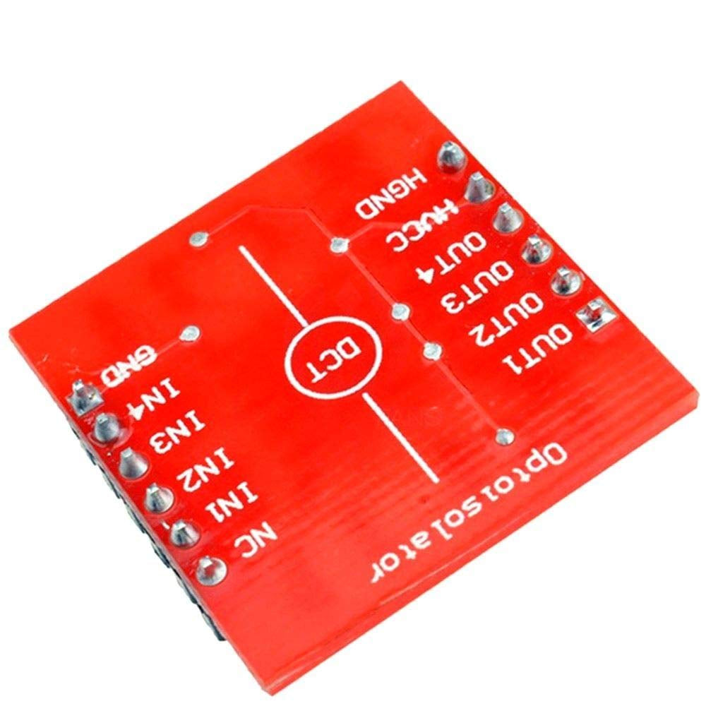 TLP281 4-CHANNEL OPTOCOUPLER ISOLATION MODULE HIGH/LOW LEVEL COMPATIBLE WITH ARDUINO