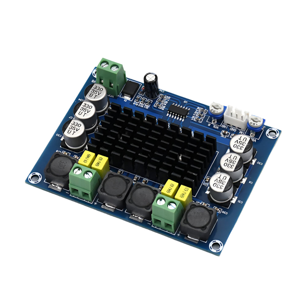 5x PAM8610 Scheda Amplificatore Stereo Digitale 2x15W - Potenza A 2 Canali, Modulo Fai Da Te