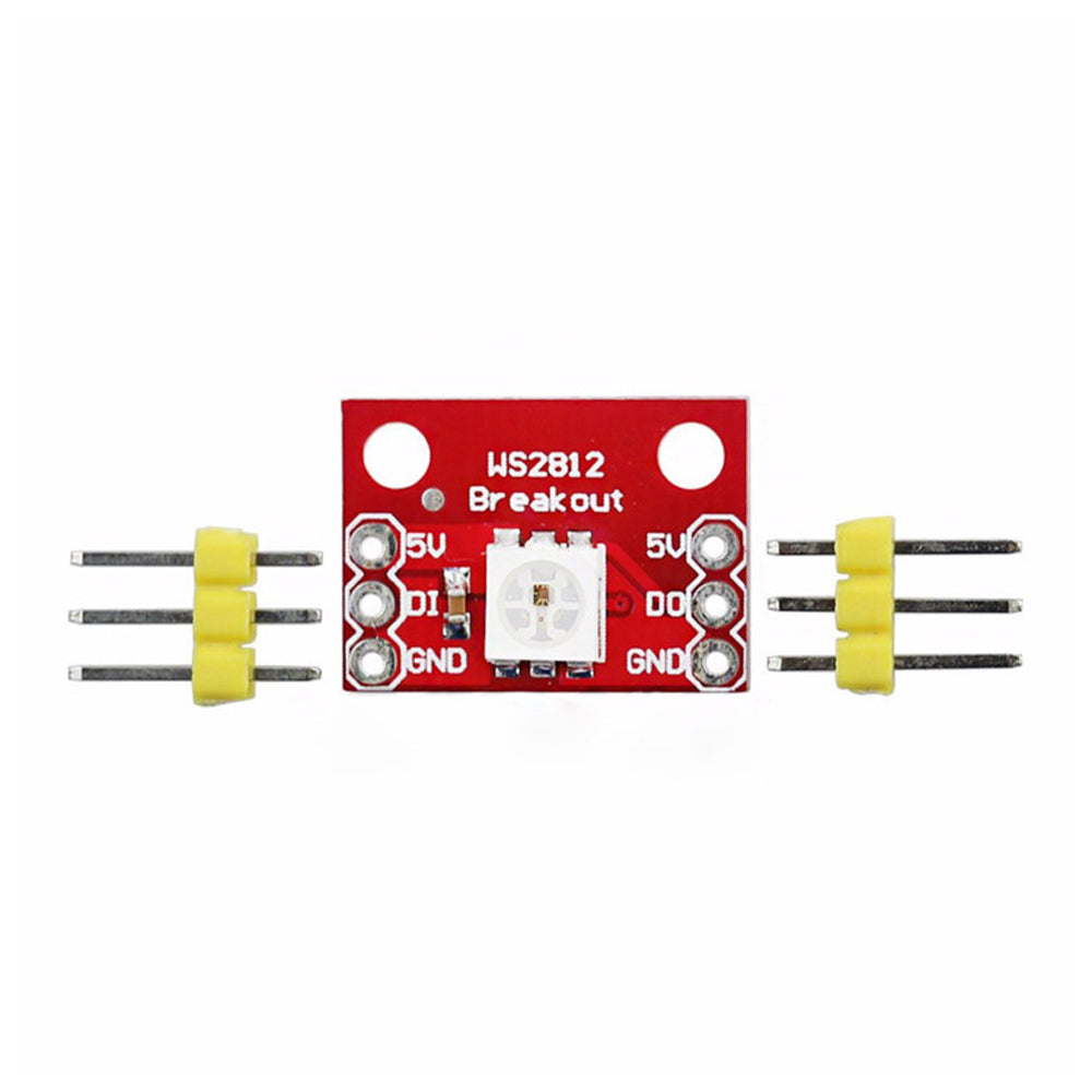 Keenso WS2812 Breakout Modul, 5050 RGB LED, Breakout Board für Lichteffekt, Deko, DIY, Party, Kino Keenso WS2812 Breakout Modul, 5050 RGB LED, Breakout Board für Lichteffekt, Deko, DIY, Party, Kino